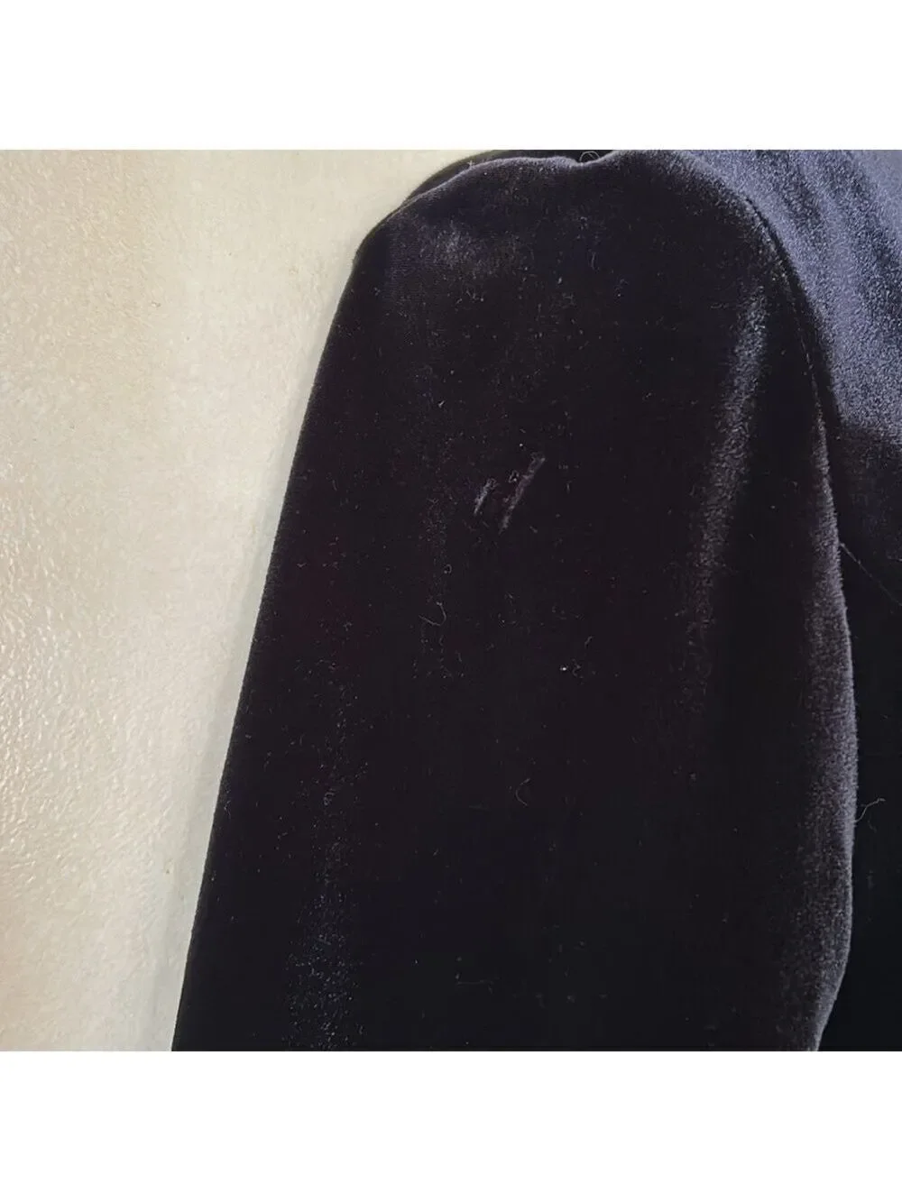 Alex Evenings 2 piece black velvet dress and bolero with rhinestone trim size 8